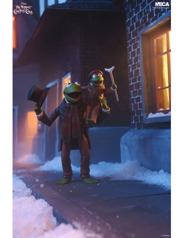 THE MUPPET CHRISTMAS CAROL KERMIT AS BOB CRATCHIT ULTIMATE ACTION FIGURE