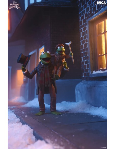 THE MUPPET CHRISTMAS CAROL KERMIT AS BOB CRATCHIT ULTIMATE ACTION FIGURE