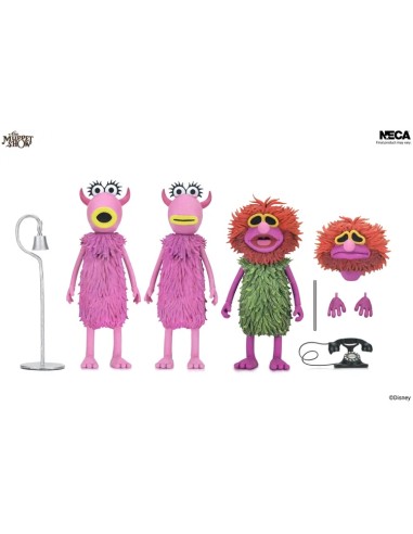 THE MUPPETS MAHNA MAHNA AND THE SNOWTHS ULTIMATE 3PACK ACTION FIGURE