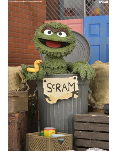 SESAME STREET OSCAR THE GROUCH ULTIMATE ACTION FIGURE