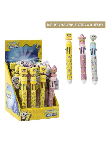 SpongeBob SquarePants Multicoloured ball pen Display (16)