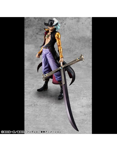 One Piece P.O.P SA-MAXIMUM PVC Statue Hawk Eye Dracule Mihawk Ver. R 29 cm