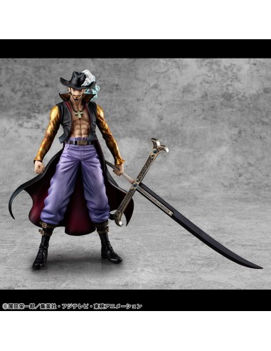 One Piece P.O.P SA-MAXIMUM PVC Statue Hawk Eye Dracule Mihawk Ver. R 29 cm