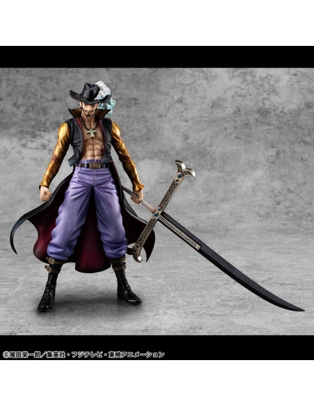 One Piece P.O.P SA-MAXIMUM PVC Statue Hawk Eye Dracule Mihawk Ver. R 29 cm