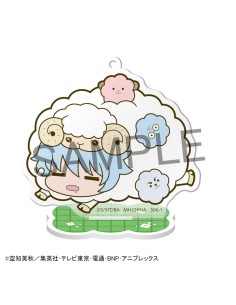 Gintama Acrylic Figure Prince Hata & Animal Paradise Farm of Love & Peace 6 cm Blind Box Display (6)
