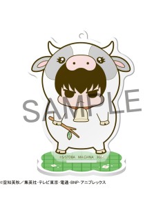 Gintama Acrylic Figure Prince Hata & Animal Paradise Farm of Love & Peace 6 cm Blind Box Display (6) 2