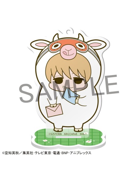 Gintama Acrylic Figure Prince Hata & Animal Paradise Farm of Love & Peace 6 cm Blind Box Display (6)