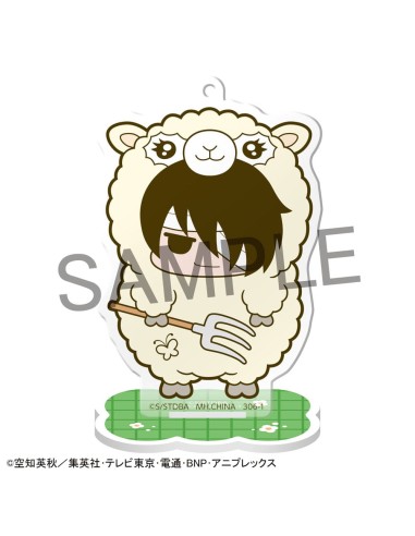 Gintama Acrylic Figure Prince Hata & Animal Paradise Farm of Love & Peace 6 cm Blind Box Display (6)