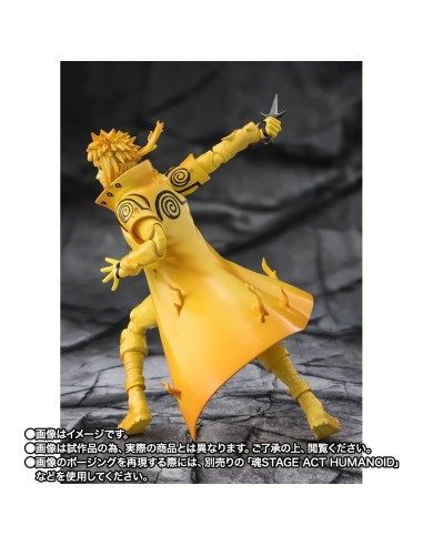 NARUTO MINATO NAMIKAZE KURAMA LINK BOND OF LIGHT S.H.FIGUARTS