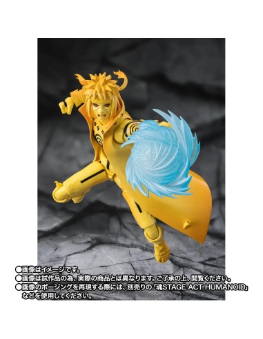 NARUTO MINATO NAMIKAZE KURAMA LINK BOND OF LIGHT S.H.FIGUARTS