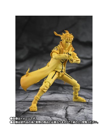 NARUTO MINATO NAMIKAZE KURAMA LINK BOND OF LIGHT S.H.FIGUARTS