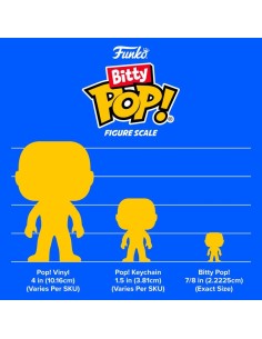 NFL Bitty POP! Vinyl Figures Series 2 2 cm Blind Box Display (24) 2