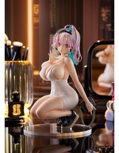 Super Sonico Pop Up Parade PVC Statue Super Sonico: 15th Mini Dress Ver. L Size 20 cm