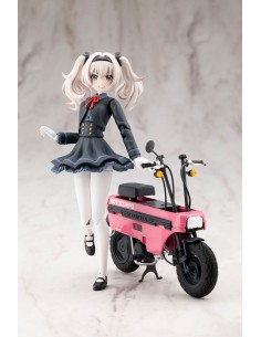 Sousai Shojo Teien Plastic Model Kit 1/10 Emma Koishikawa Nocturne with Honda AB12 Motocompo 14 cm