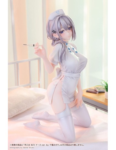 Original Character PVC Figure Saotome Shino Nurse Ver. Illustration by Minori Chigusa 17 cm