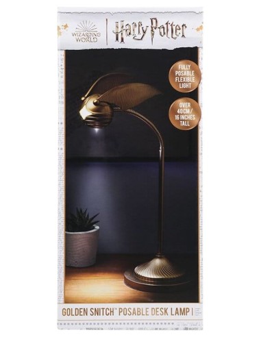 Harry Potter Desk Lamp Golden Snitch Posable