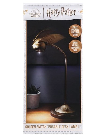 Harry Potter Desk Lamp Golden Snitch Posable