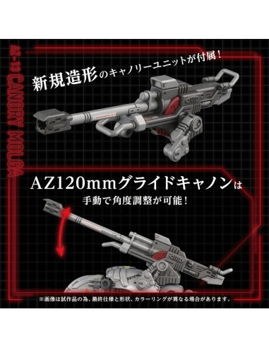 Zoids Plastic Model Kit 1/72 AZ-13 Canory Molga 19 cm