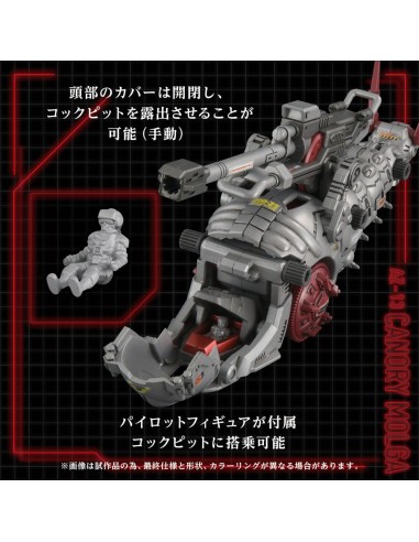 Zoids Plastic Model Kit 1/72 AZ-13 Canory Molga 19 cm