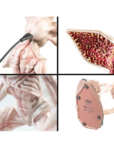 Stranger Things Lamp with USB-C Demogorgon