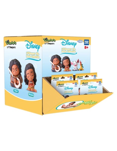 Moana Twinchees Mini Figures Lil' Sleepers 5 cm Blind Pack Display (24)