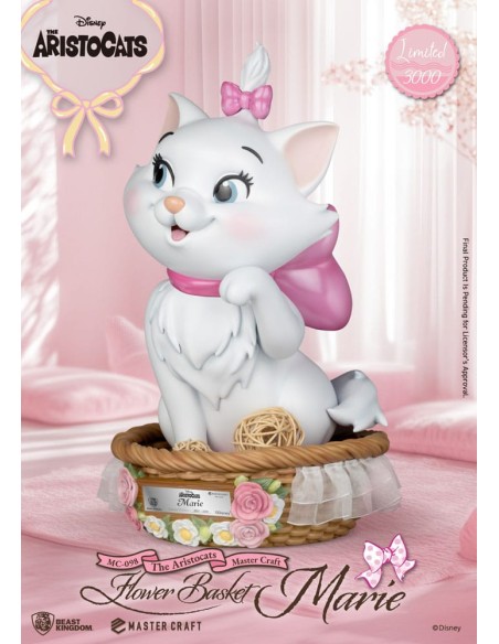 Aristocats Master Craft Statue Flower Basket Marie 32 cm