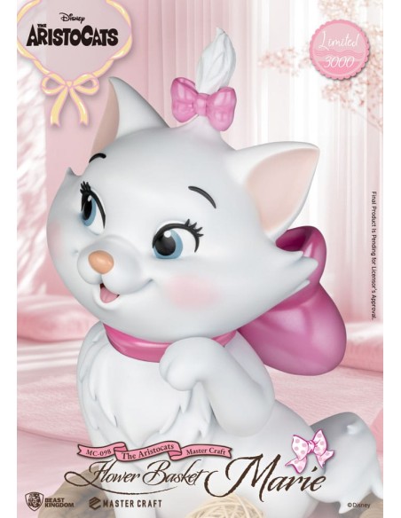 Aristocats Master Craft Statue Flower Basket Marie 32 cm