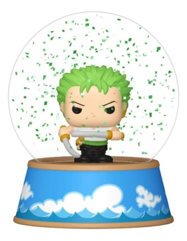 One Piece Mini Figures Glitter Globes PDQ 5 cm Display (12)