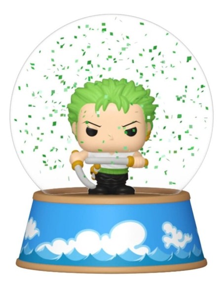One Piece Mini Figures Glitter Globes PDQ 5 cm Display (12)