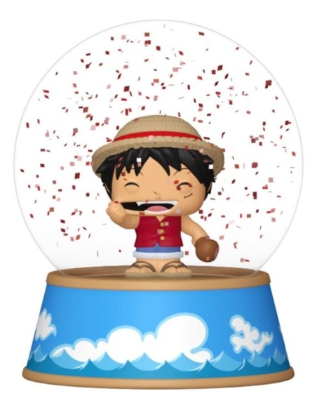 One Piece Mini Figures Glitter Globes PDQ 5 cm Display (12)
