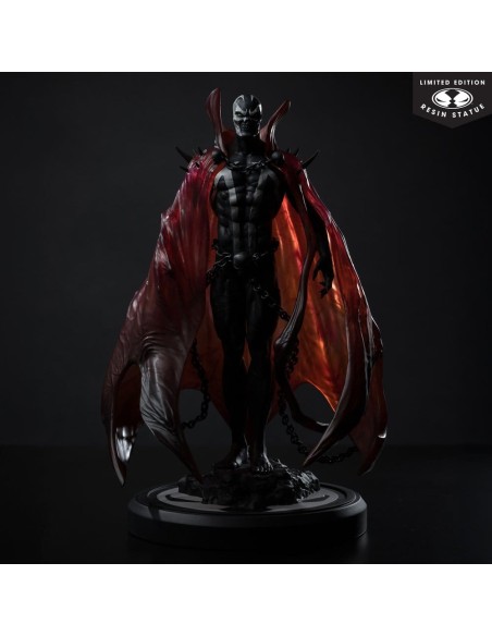 Spawn Black White & Red All Over Statue 1/10 Spawn by Pupeteer Lee 23 cm