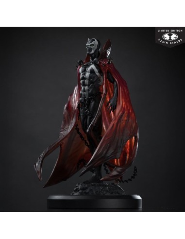 Spawn Black White & Red All Over Statue 1/10 Spawn by Pupeteer Lee 23 cm