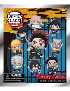 Demon Slayer 3D Foam Bag Clips Infinity Castle Serie 1 Display (24) 2