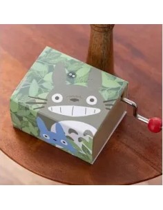 MY NEIGHBOR TOTORO LEAF HAND CRANK MUSIC BOX 2