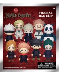 Jujutsu Kaisen 3D PVC Bag Clips Serie 1 Display (24) 2