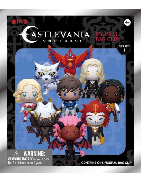 Castlevania Nocturne 3D PVC Bag Clips Serie 1 Display (24)