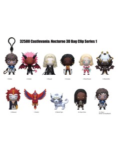 Castlevania Nocturne 3D PVC Bag Clips Serie 1 Display (24) 2
