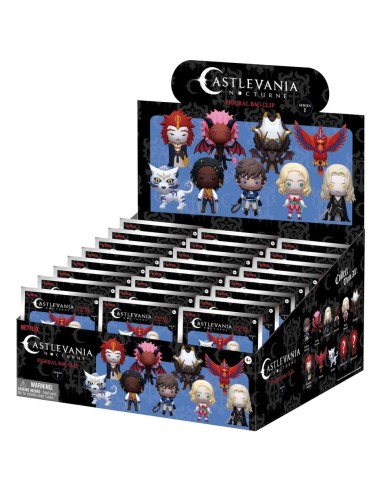 Castlevania Nocturne 3D PVC Bag Clips Serie 1 Display (24)