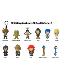 Kingdom Hearts 3D PVC Bag Clips Series 3 Display (24)
