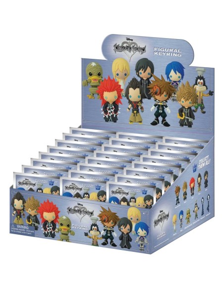 Kingdom Hearts 3D PVC Bag Clips Series 3 Display (24)