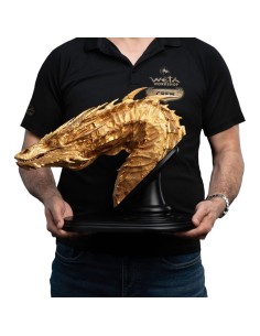 The Hobbit Bust Smaug the Golden 36 cm 2