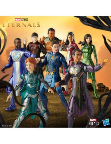MARVEL LEGENDS ETERNALS AF SET (7)