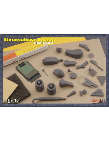 TUAREG MOTO ZODIACO MODEL KIT 1/12