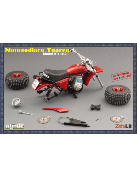 TUAREG MOTO ZODIACO MODEL KIT 1/12