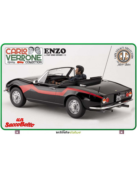 ENZO SU FIAT DINO SPIDER 1:18 RESIN CAR