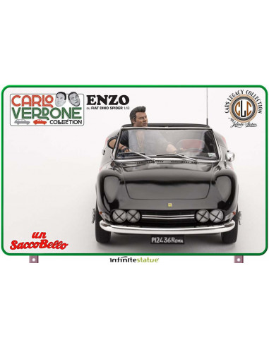 ENZO SU FIAT DINO SPIDER 1:18 RESIN CAR