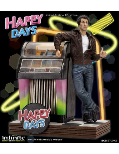 FONZIE HAPPY DAYS O&R 1/6  RESIN STATUE