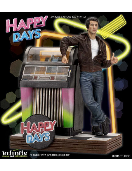 FONZIE HAPPY DAYS O&R 1/6  RESIN STATUE