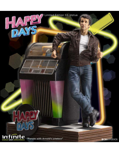 FONZIE HAPPY DAYS O&R 1/6  RESIN STATUE