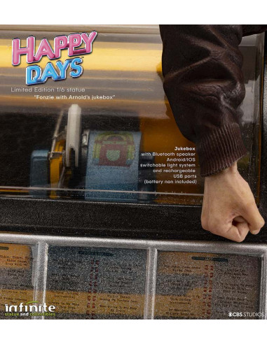 FONZIE HAPPY DAYS O&R 1/6  RESIN STATUE